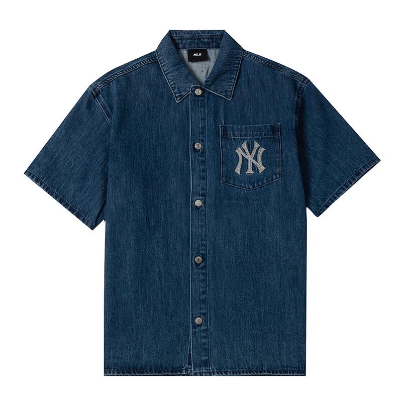 MLB New York Yankees Short Sleeve Polo Shirt S