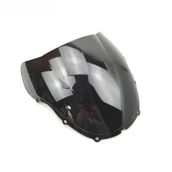 For Honda CBR 600 F4 1999 2000 Wind Deflectors Black Windshield WindScreen Double Bubble Cbr 600 F4 CBR600 CBR600RR Rr 99 00