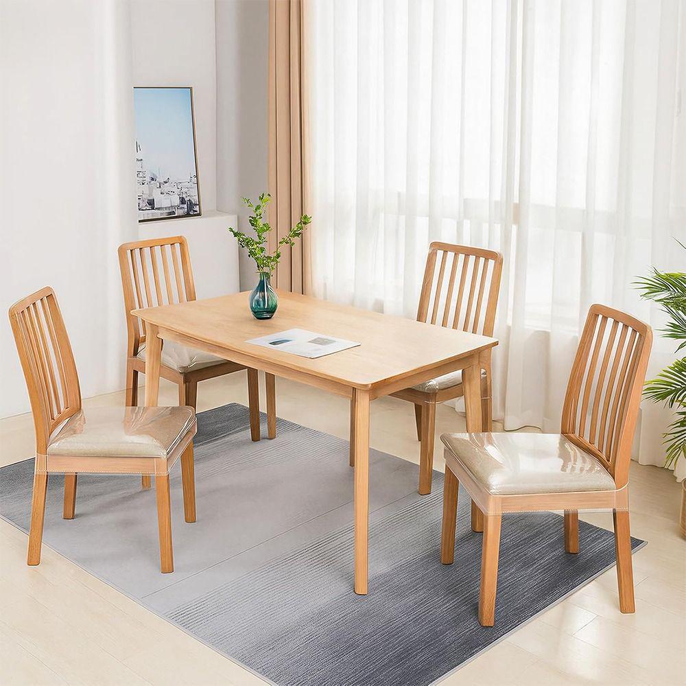 Scratch Resistant PVC Chair Seat Cover Dust-proof Chair Cushion Cover  Room Protection