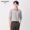 Baoxiniao Men's Striped Long-Sleeve Shirt