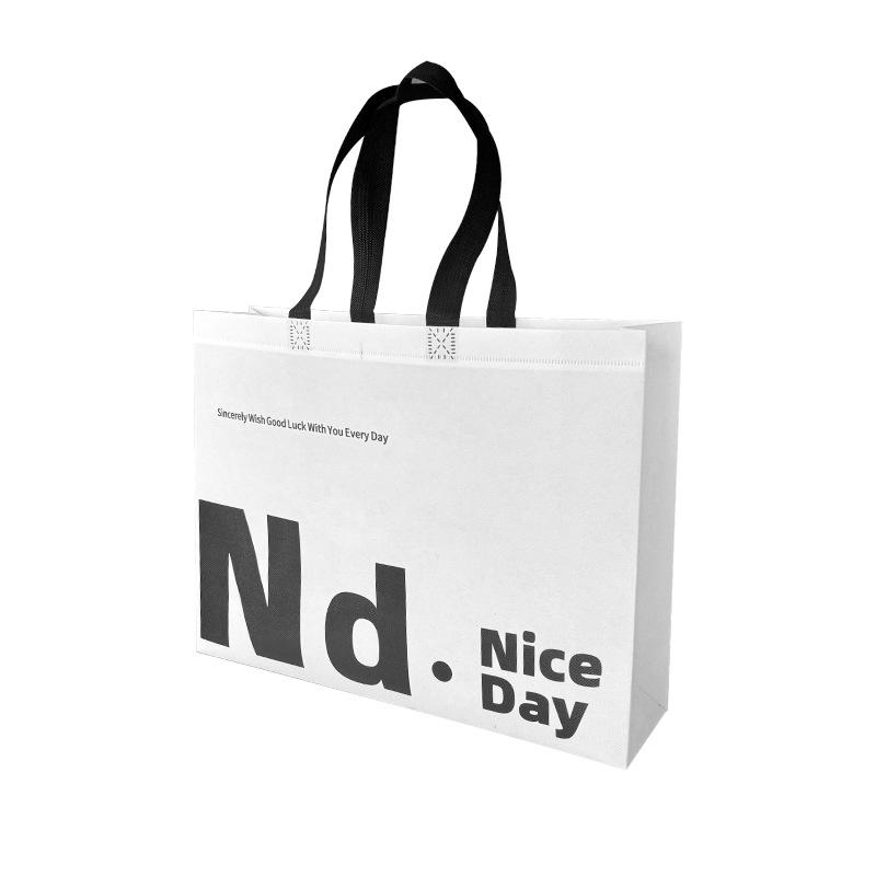 

Clothing Store, New Styles, English Laminated Shopping Bags, Women s Handbags, Clothing Packaging Bags, Gift Bags Pack of 10