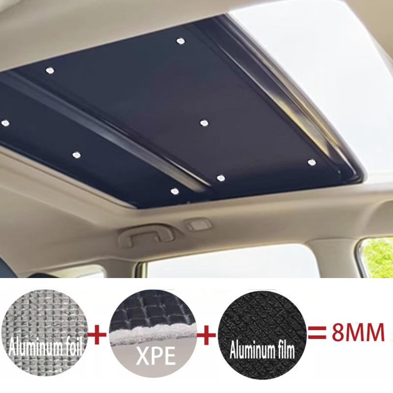 Auto Sunroof Sunshades For Toyota Camry XV80 2025~2027 2026 MK9 Car Skylight Roof Sunscreen Heat Insulation Anti-UV Accessories
