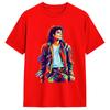 MMichael JJackson Poster Art TShirt Summer Cotton TShirts For Unisexs Custom Logo Tee Shirt Short Sleeve Streetwear Clothing