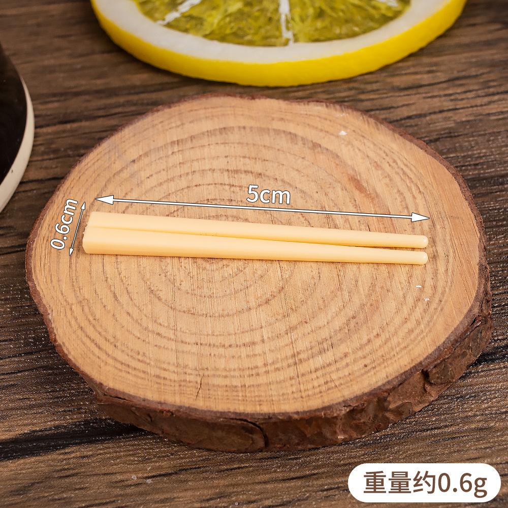 Miniature Simulation Kitchen Food Play House Baby House Toy Dollhouse Doll House Tableware Kitchen Utensils Model