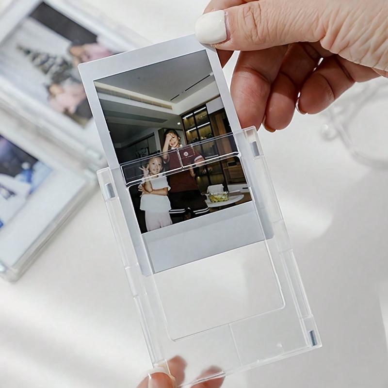 Decor Stickers Valentine's Day, Valentines Wedding, Birthday, Picture Frame, Acrylic Fridge Magnetic Frame, Acrylic Photo Picture Frames