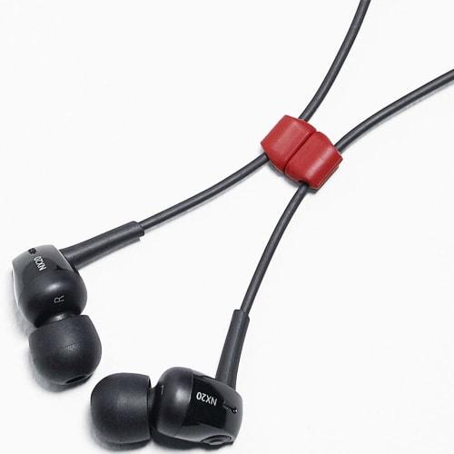 Radius HP-CMC01 Bluetooth Earphones with Drop Prevention and Magnetic Cable Clip (Flamingo Pink)