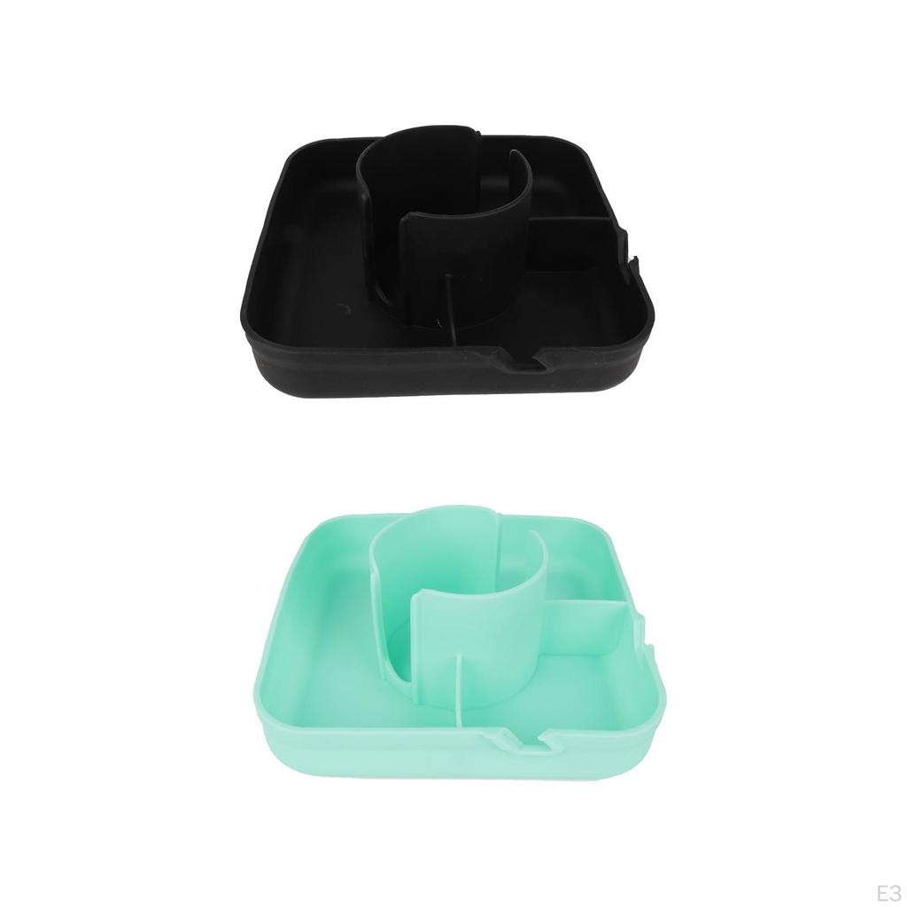 Couch Cup Holder Tray Desktop Storage Box Cosmetic Organizer Sundries with Phone