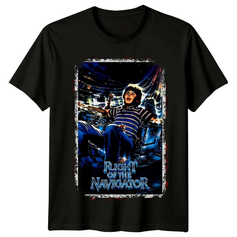 

Flight of the Navigator (1986) Movie Poster Inspired T-Shirt Retro Tee Unisex 4XL