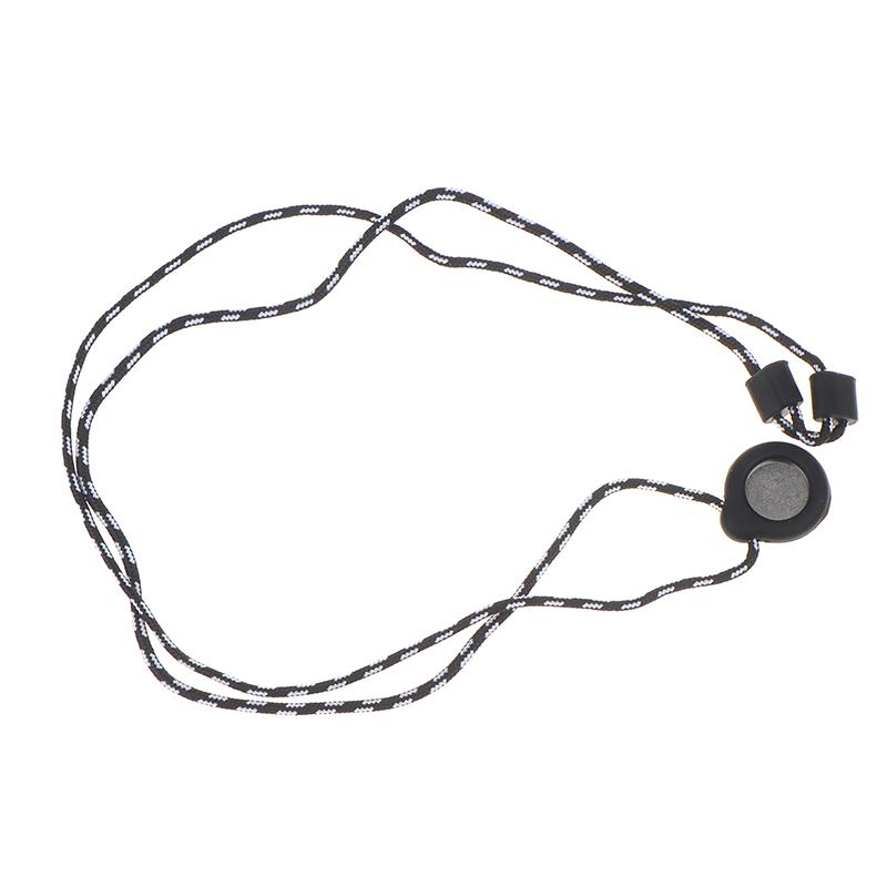 Magnetic Necklace Microphone Mount Hands-Free Mini Mic Holder for Vlogging Live Streaming Podcast Interview Content Creator Use