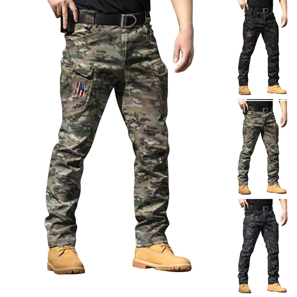 Men's City Special Service Pants Military Fan Ix7 Multi Pocket Overalls