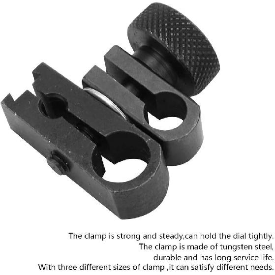Sleeve Lever Dial Indicator Rotatable Dovetail Clamp for Dial Indicator Test Indicator 8mm 6mm 4mm