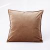 Plain Pillow Cover for Sofa Car Velvet Cushion Cover 40x40 Ornamental Pillows for Living Room Home Decor Smooth Throw Pillowcase