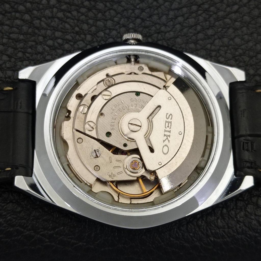JAPAN VINTAGE REFURBISHED SEIKO 5 AUTOMATIC 6309A MENS SILVER WATCH a441361-5 Sk-a441361