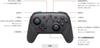 Refurbished Nintendo Genuine Nintendo Switch Pro Controller, Switch 2 Compatible, Black, HAC-A-FSSKA, Approx. 246g