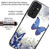 For Samsung Galaxy A55 5G Tempered Glass+TPU Phone Case Pattern Printing