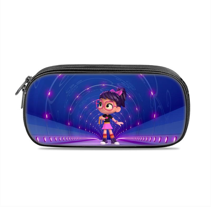 Abby Hatcher Pen Case New Small, Large Capacity, Versatile Cartoon Print Student Boys and Girls Best Birthday Gift for School