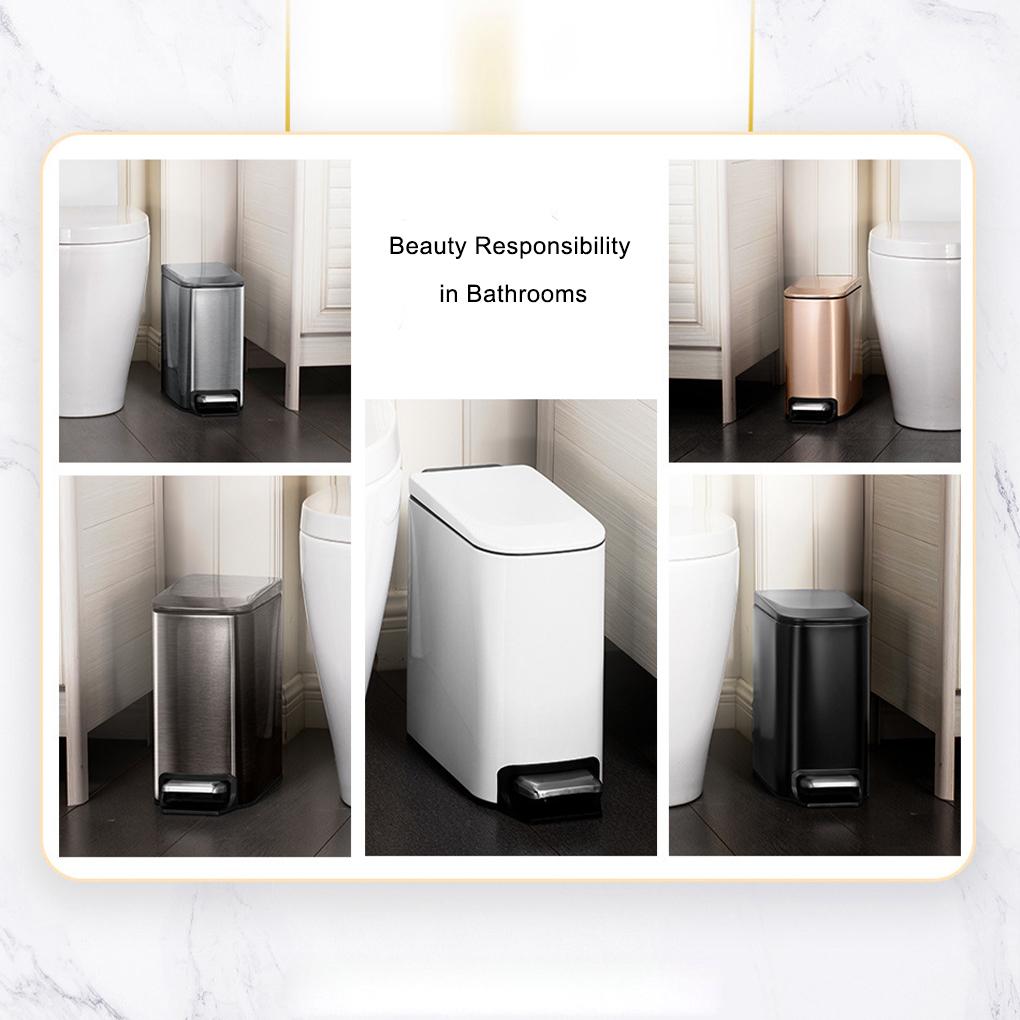 Slim And Large Capacity - Easily Fit In Gap Less Space Inner Basket Soft-close Free Hands Reduce Noise Smooth Slow