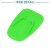 ACROPIX Motorcycle Kickstand Pad Support Plate Pad Parking Stand Side Stand Extension Pad Green 2pcs