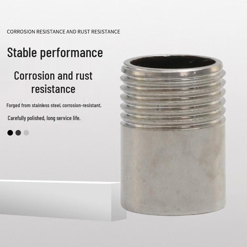 304 Stainless Steel Single External Thread Welded Pipe Connector