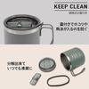 Hawaiian Stainless Steel Khaki with a subdued earthy Vacuum insulation keeps drinks hot or resists and the exterior remains Redesigned in Mug, 350ml,