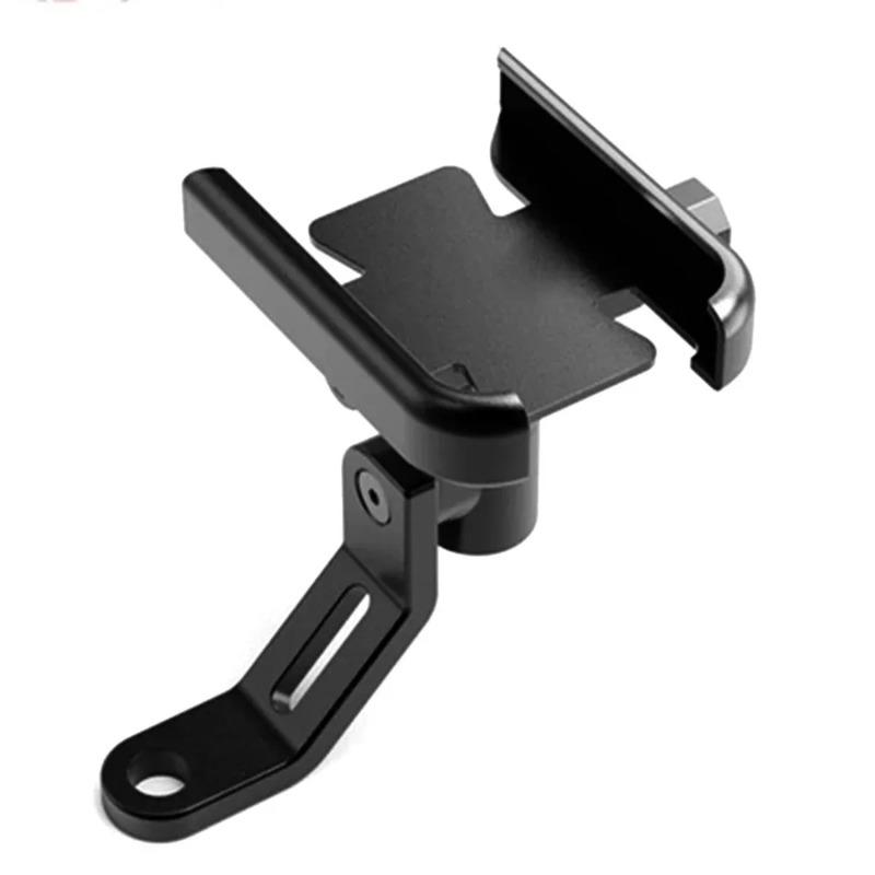 Motorcycle Bicycle Phone Holder Moto Rearview Mirror Handlebar Mount Compatible For Xiaomi iPhone Mobile Navigation Bracket