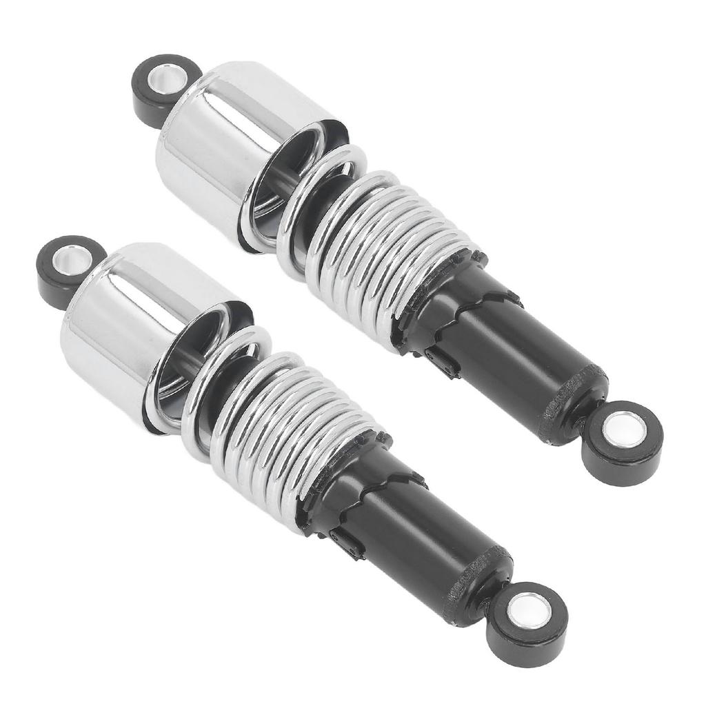 Pair of 260mm Shock Absorber Motorcycle Rear Gas Shock Damper Suspension Shocker Damping Device for Touring FLT FLHT