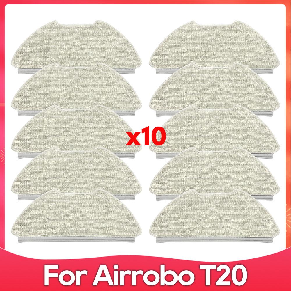 Compatible For ( AIRROBO T20+ ) Robot Vacuum Cleaner Roller Side Brush Filter Mop Cloth Dust Bag Part Accessory