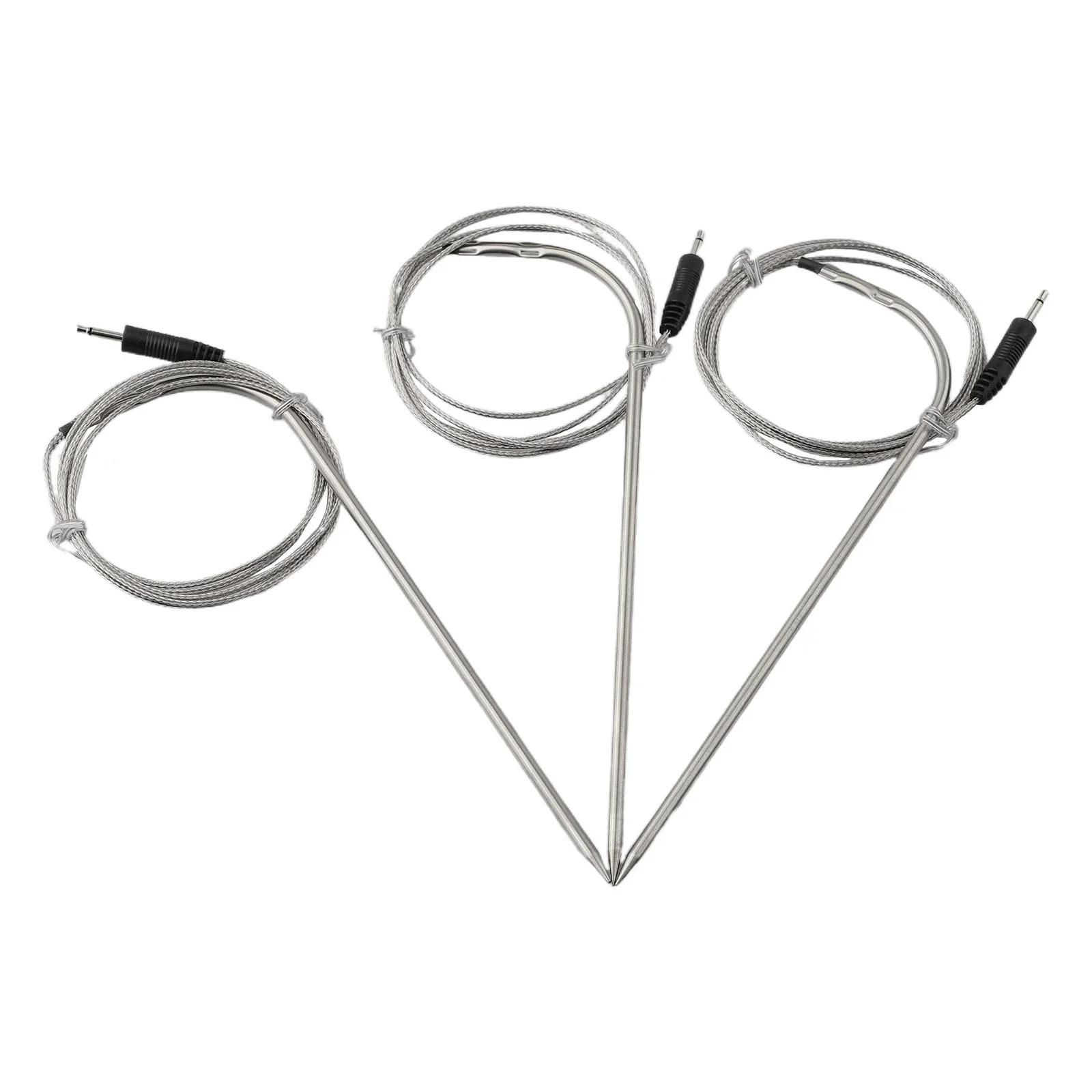 

3PCS Probes Sensor Replacement Spare Probe Sensor For BBQ Thermometer DC3.5 Connector Electrical Equipment Supplies Accessories China Mainland