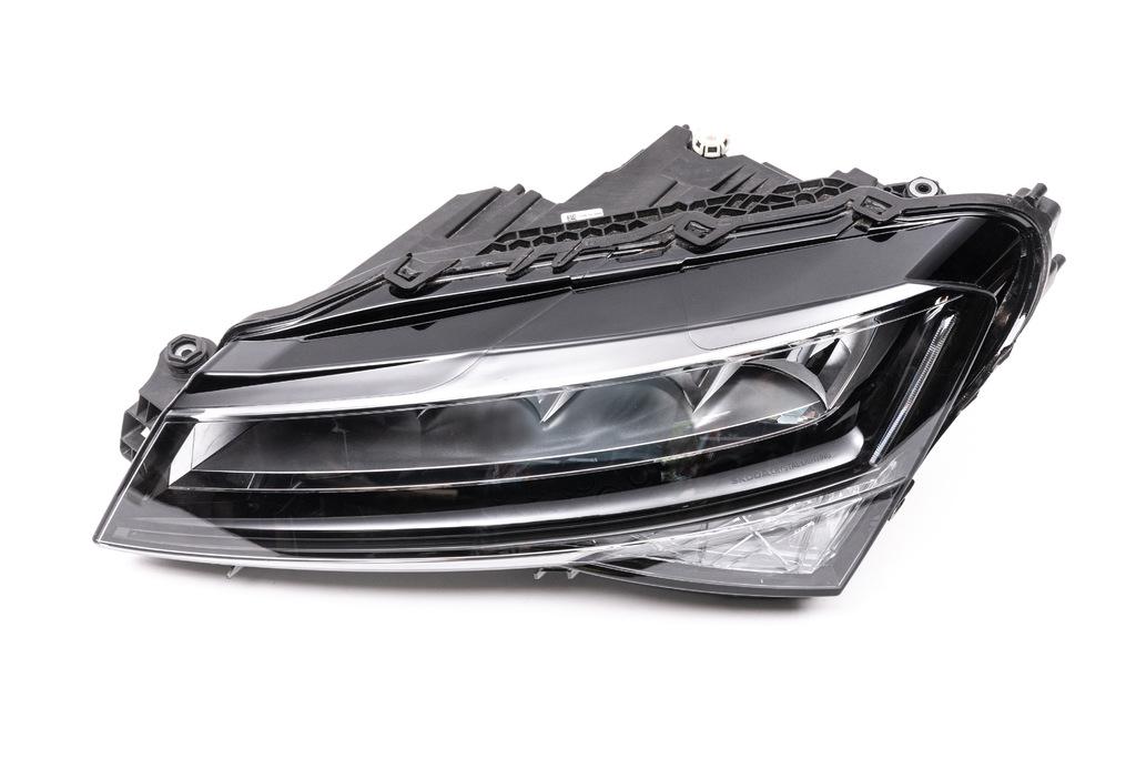 Передняя фара LED (Левая, Оригинал, Б.У.) для Skoda Superb 2015-2024 гг