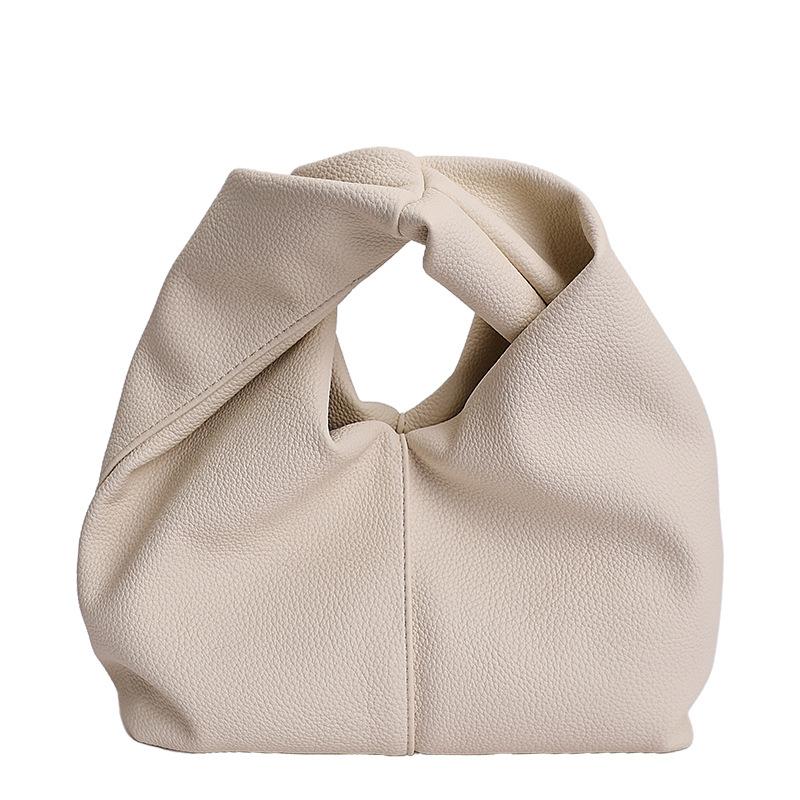 Weiche PU Hobo-Tasche für Damen Schlaffe Tote mit Henkel Kleine Umhängetasche für den täglichen Gebrauch