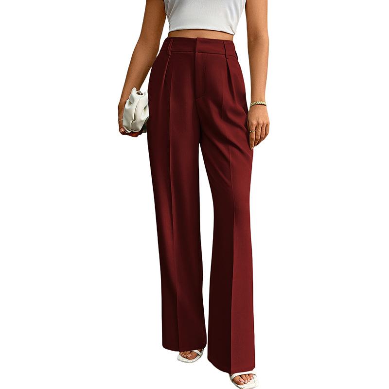 High Waist Wide Leg Pants In Multiple Colors