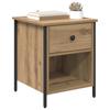 Artisan Oak Nightstand 40 x 42 x 50 cm Particleboard