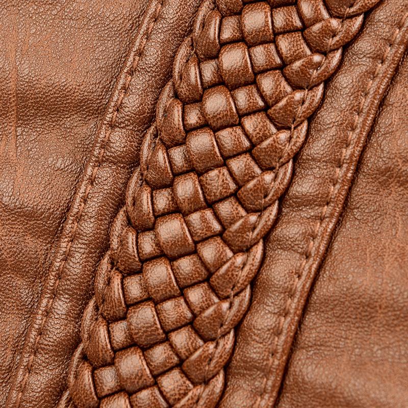 Τσάντα tote μεγάλης χωρητικότητας Ρετρό τσάντες ντιζάιν Μαλακό Pu δερμάτινο με πολλές τσέπες casual ανδρική τσάντα χιαστί ώμου