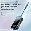 2 In 1 Bluetooth 5.4 Receiver Transmitter 3.5mm AUX Jack Airplane USB Dongle Wireless Audio Adapter For TV PC Speaker Car Kit