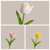 Moon Dew Tulip Half-Open Faux Flower for Home and Wedding Decoration (MW08095)