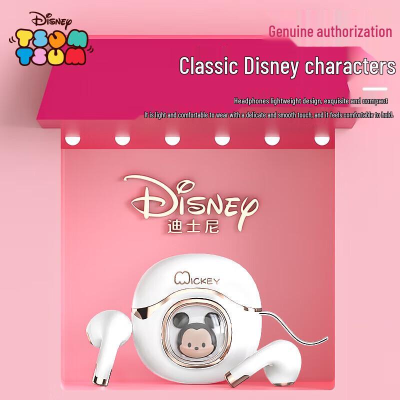 Disney P60 Bluetooth Earbuds with Mickey Space Capsule