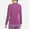 Nike Loose Fit Round Neck Pullover T-Shirt Women Tops Purple DD0621-653
