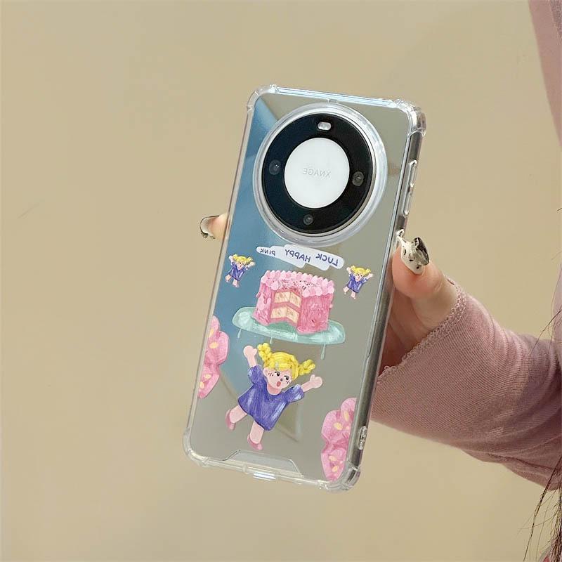 Huawei Mate 60 Pro Phone Case - Compatible with Nova 11/10, Honor 90/80 Pro, P60/50, Bracelet Design, Mirror Finish