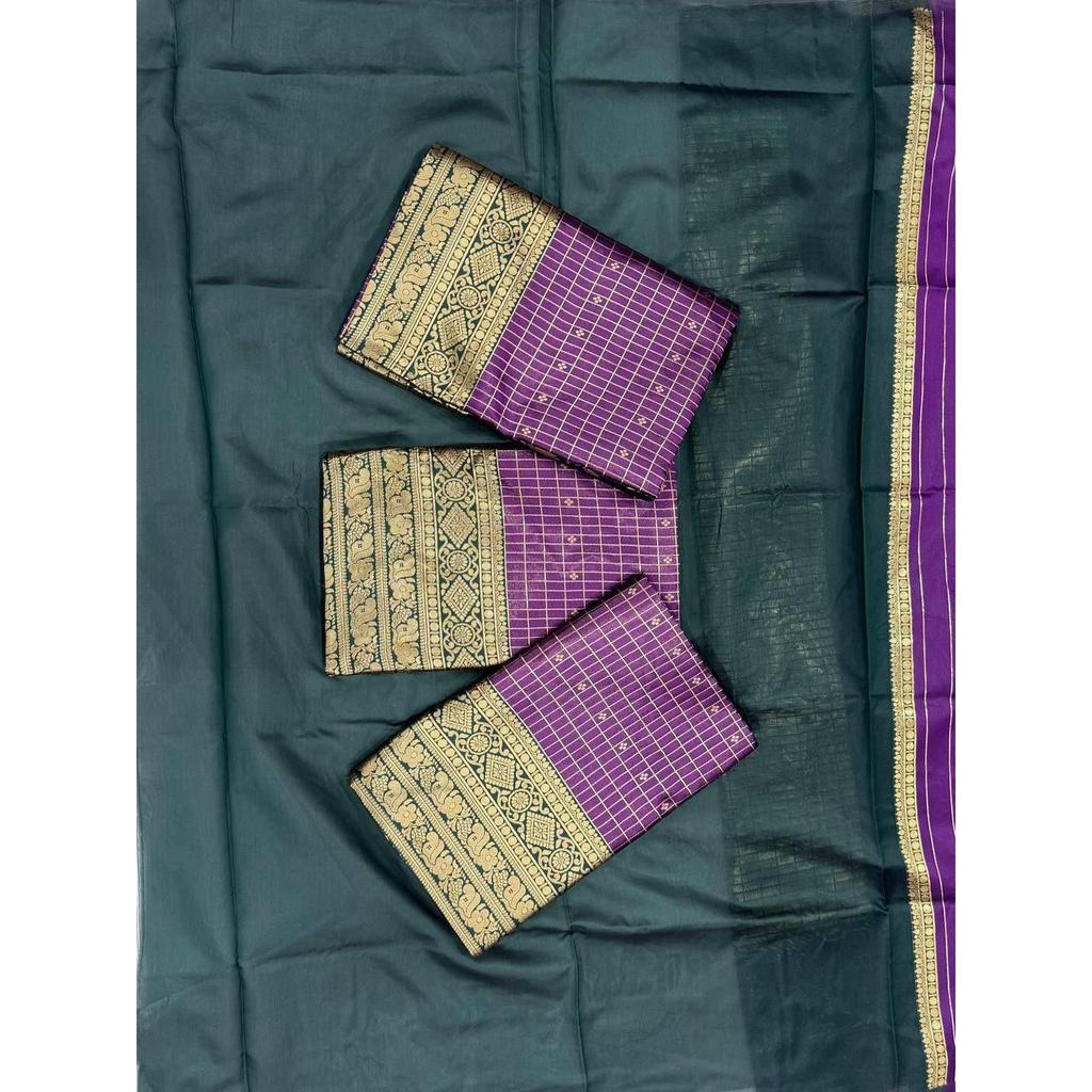 New Launch Soft Lichi Silk Jacquard Saree