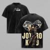 Anime JoJo's Bizarre Adventure Kuujou Joutarou Graphic T Shirt Men Casual Cotton Tshirt Washed T-shirt Harajuku Male Loose Tops