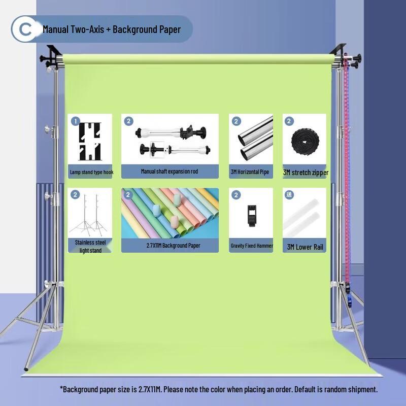 Photography Studio Manual Background Lift System