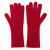 100% Pure Cashmere Knitted Cycling Gloves for Men & Women - Warm Five-Finger Split Design for Autumn & Winter