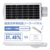 Sparkoe Solar LED Security Pole Aluminum 3930Lm 144Wh Lithium Battery Monocrystalline Solar Energy No Wiring 4 Installation IP66 Outdoor Road Lighting