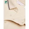 FILA Men's Long Sleeve Knitted Golf Polo Shirt