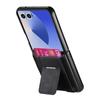 Samsung Z Flip 7/6 Leather Phone Case with Card Slot & Anti-Drop Foldable Screen Protection