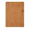 Writing Pad with Magnetic Clip Business Paper Holder with Large-Capacity Pocket Waterproof Clipboard for Business Meetings Office