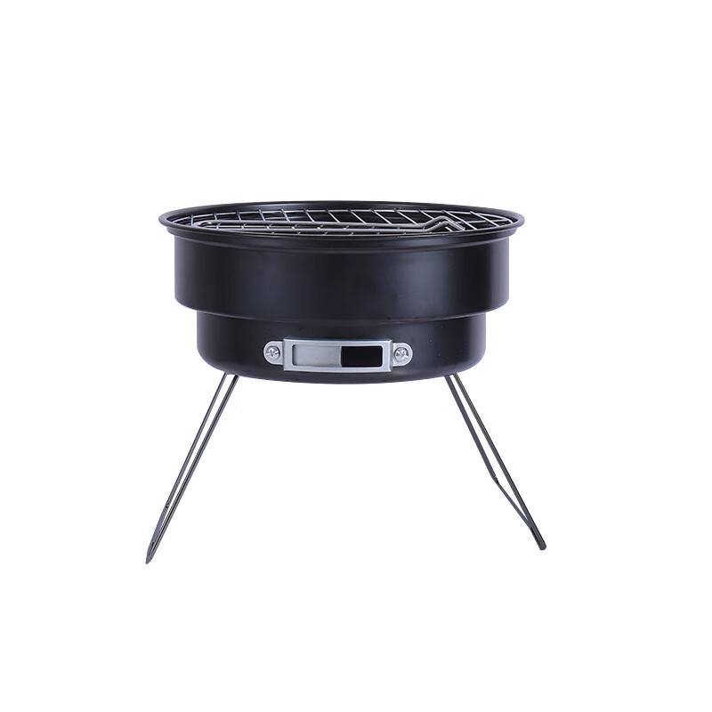Zhishi Portable Foldable Round Charcoal BBQ Grill