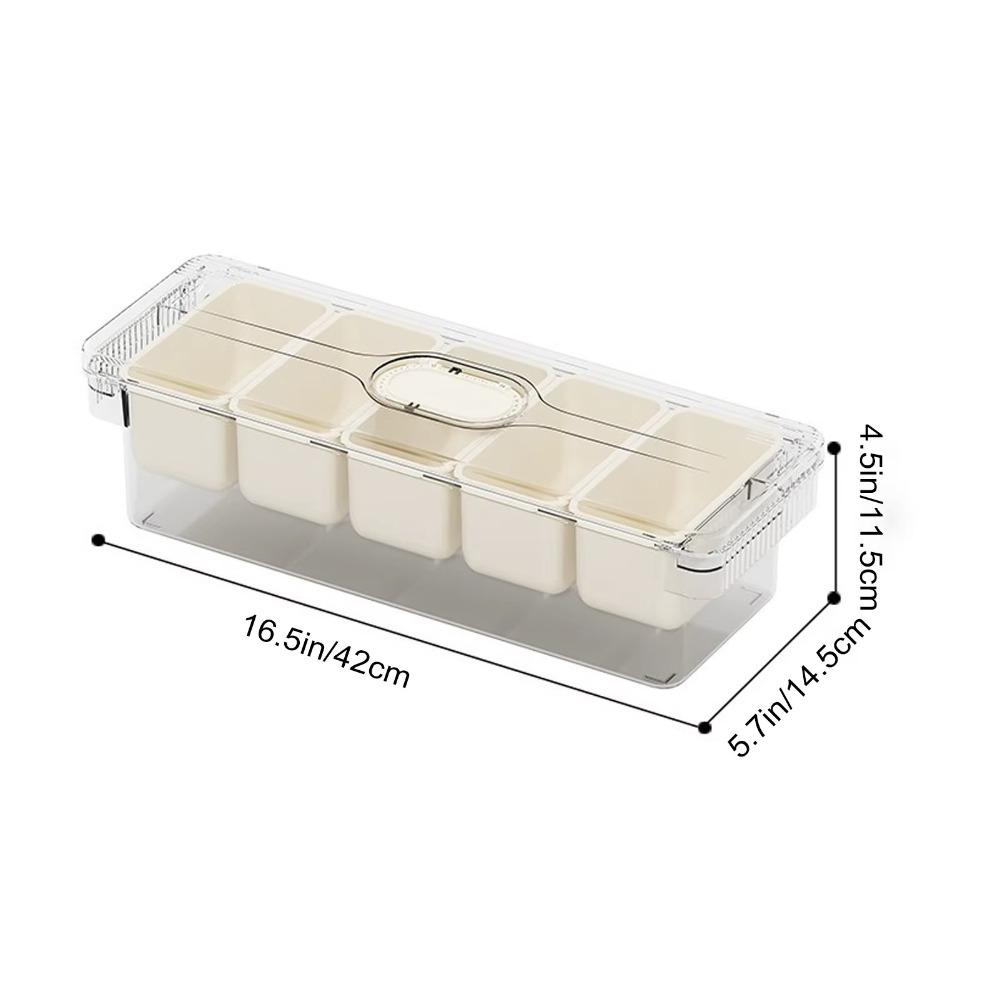 Detachable Refrigerator Storage Box Transparent Chilled Fruit Fresh-keeping Box Fridge Fruit Box