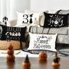 Halloween Waist Pillowcase Festive Atmosphere Decorate Living Room Sofa Pillowcase Polyester Printed Cushion Cover