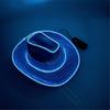 Sparkly Glowing Cowboy Hats Glinting Sequins Panama Hat for Party Halloween
